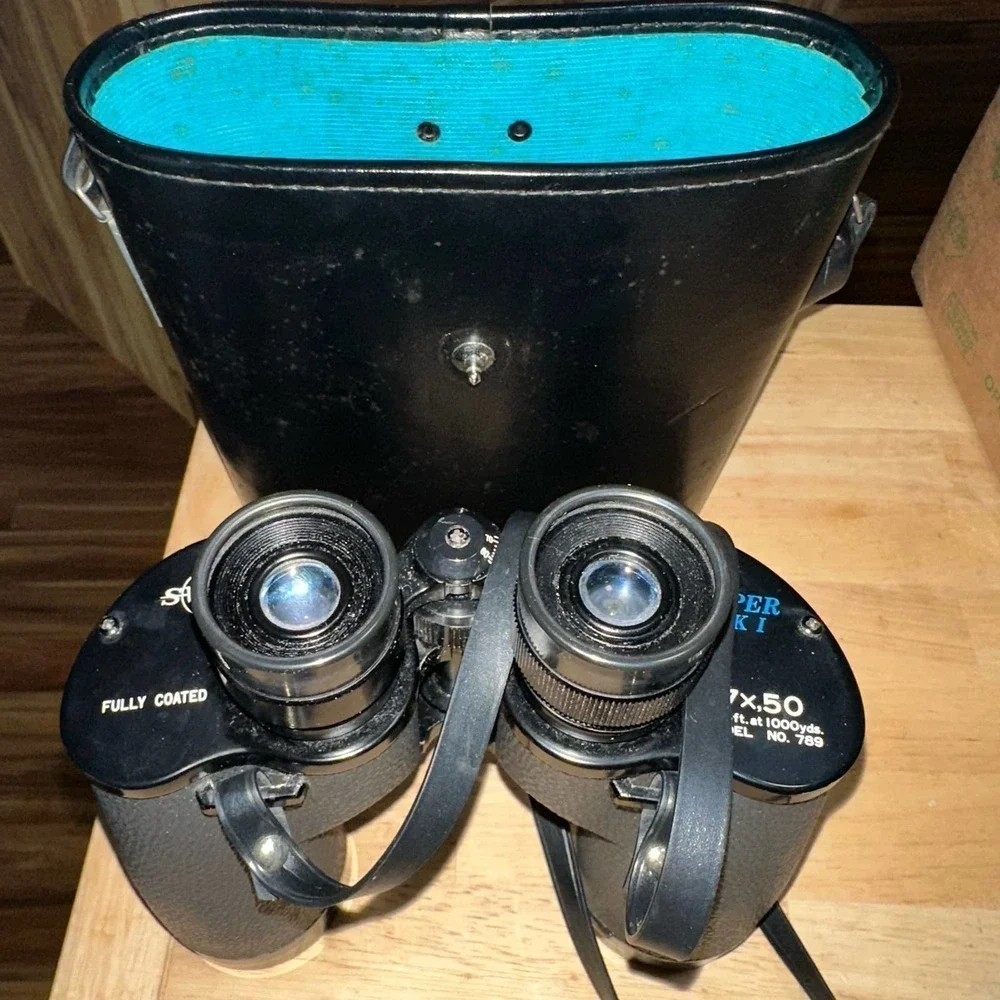 Vintage Swift Binoculars Model 789 7 X 50 Skipper Mark I